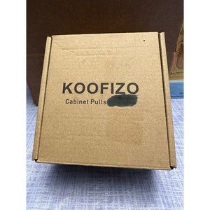 Koofizo Round Foot Cabinet Arch Pull Chrome Furniture Handle 4.25" Arch 10 Pack